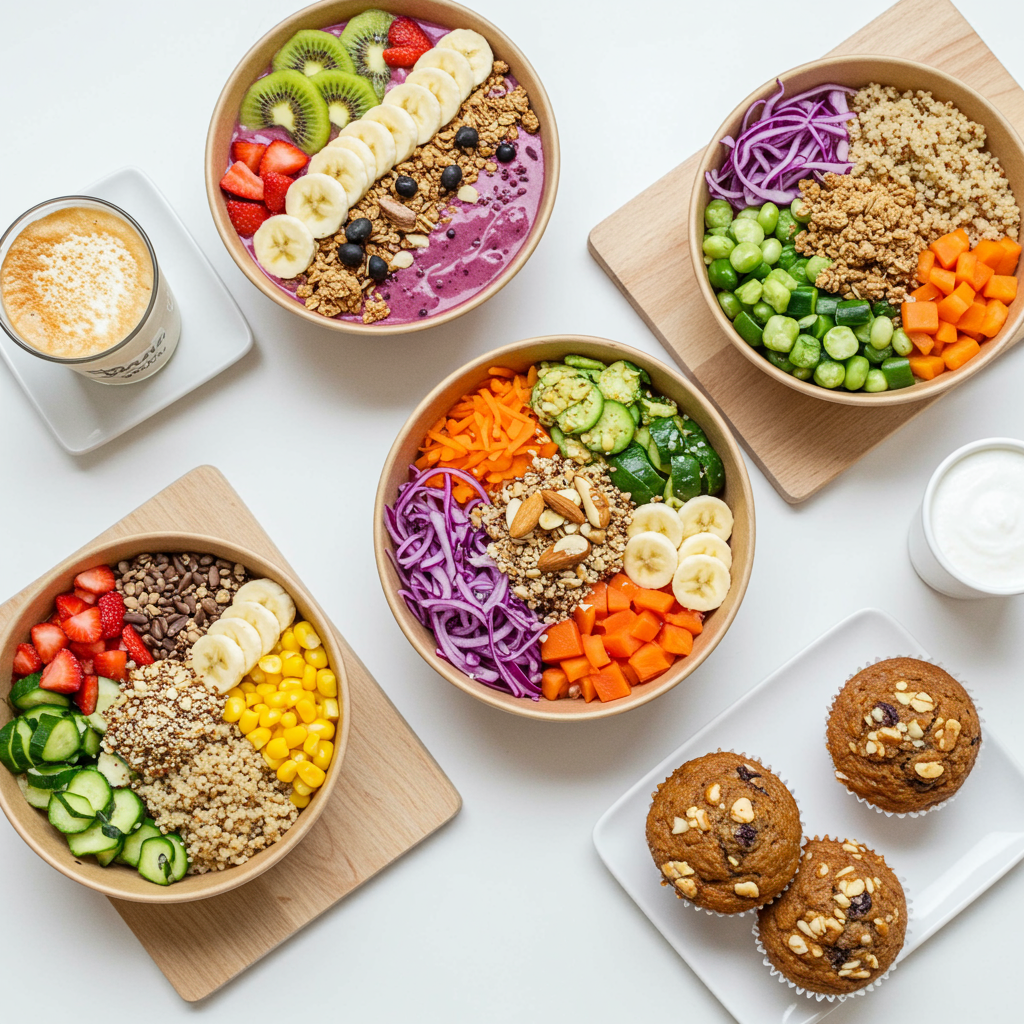 Healthy Diet Café Treats